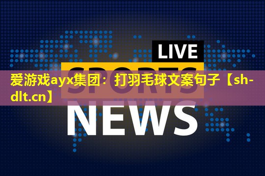 爱游戏ayx集团：打羽毛球文案句子