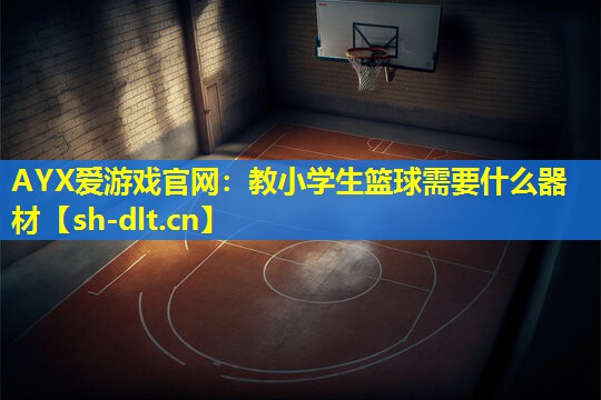 教小学生篮球需要什么器材